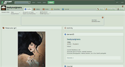 Desktop Screenshot of beatyourgreens.deviantart.com