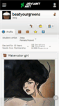 Mobile Screenshot of beatyourgreens.deviantart.com