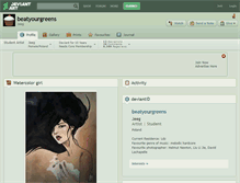 Tablet Screenshot of beatyourgreens.deviantart.com