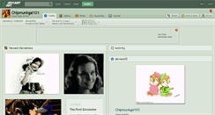 Desktop Screenshot of chipmunkgal101.deviantart.com