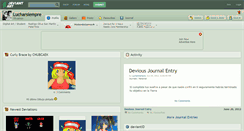 Desktop Screenshot of lucharsiempre.deviantart.com