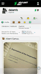 Mobile Screenshot of dalamis.deviantart.com