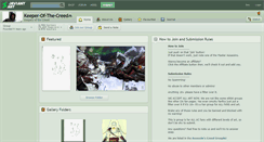 Desktop Screenshot of keeper-of-the-creed.deviantart.com