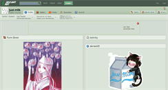 Desktop Screenshot of just-milk.deviantart.com