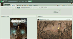Desktop Screenshot of copperage.deviantart.com