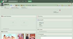 Desktop Screenshot of fattyx14.deviantart.com