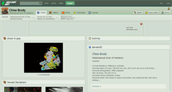 Desktop Screenshot of chloe-brody.deviantart.com