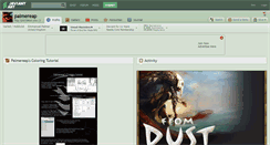 Desktop Screenshot of palmereap.deviantart.com