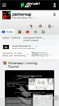 Mobile Screenshot of palmereap.deviantart.com