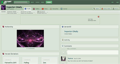 Desktop Screenshot of inspector-omally.deviantart.com