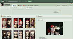 Desktop Screenshot of miyavikuun.deviantart.com