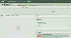 Desktop Screenshot of neko-kiwi123.deviantart.com