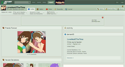 Desktop Screenshot of lovemeallthetime.deviantart.com