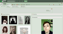 Desktop Screenshot of phain.deviantart.com