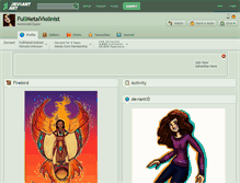 Tablet Screenshot of fullmetalviolinist.deviantart.com