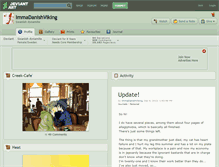 Tablet Screenshot of immadanishviking.deviantart.com