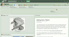 Desktop Screenshot of frogmelon.deviantart.com