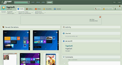 Desktop Screenshot of fogelsoft.deviantart.com