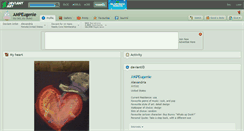 Desktop Screenshot of ampeugenie.deviantart.com