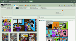 Desktop Screenshot of pr0n-add1ct.deviantart.com