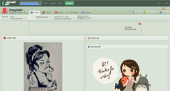 Desktop Screenshot of crazylleh.deviantart.com