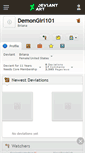 Mobile Screenshot of demongirl101.deviantart.com