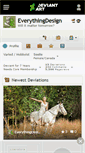 Mobile Screenshot of everythingdesign.deviantart.com