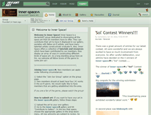 Tablet Screenshot of inner-space.deviantart.com