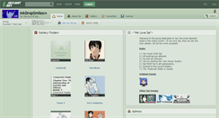 Desktop Screenshot of inkdropsmiles.deviantart.com