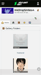 Mobile Screenshot of inkdropsmiles.deviantart.com