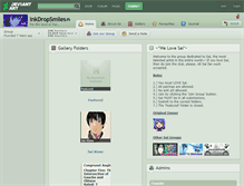 Tablet Screenshot of inkdropsmiles.deviantart.com