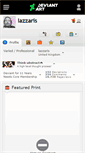 Mobile Screenshot of lazzaris.deviantart.com