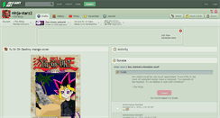 Desktop Screenshot of ninja-starz2.deviantart.com
