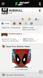 Mobile Screenshot of nubskull.deviantart.com