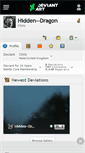 Mobile Screenshot of hidden--dragon.deviantart.com