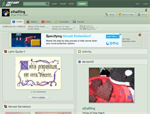 Tablet Screenshot of elhalfling.deviantart.com