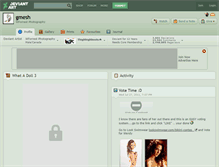 Tablet Screenshot of gmesh.deviantart.com