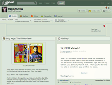 Tablet Screenshot of happyrussia.deviantart.com