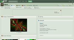 Desktop Screenshot of fakorx.deviantart.com