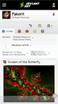 Mobile Screenshot of fakorx.deviantart.com