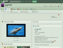 Tablet Screenshot of mmgirlie05.deviantart.com
