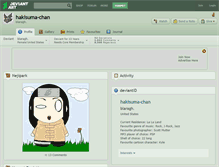 Tablet Screenshot of hakisuma-chan.deviantart.com