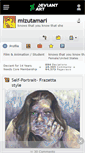 Mobile Screenshot of mizutamari.deviantart.com