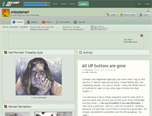 Tablet Screenshot of mizutamari.deviantart.com