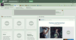Desktop Screenshot of jaettetroll.deviantart.com