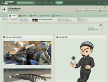 Tablet Screenshot of chinopisces.deviantart.com