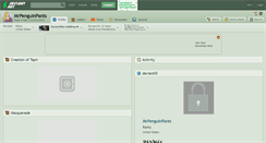 Desktop Screenshot of mrpenguinpants.deviantart.com