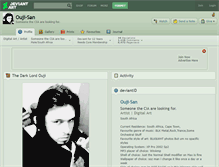 Tablet Screenshot of ouji-san.deviantart.com