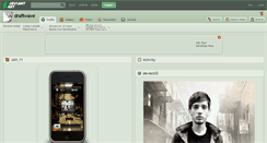Desktop Screenshot of draftwave.deviantart.com