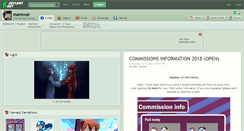 Desktop Screenshot of marowar.deviantart.com